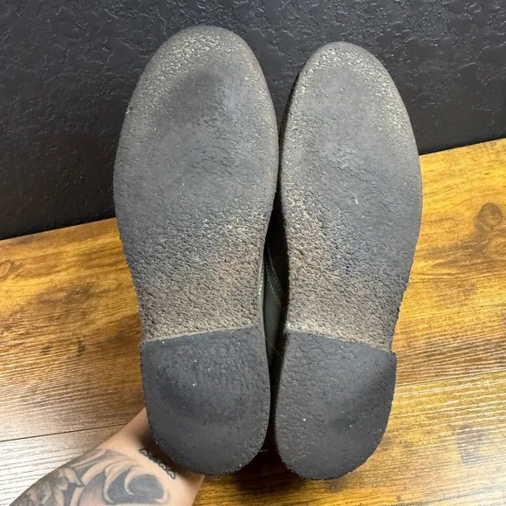 Johnston & Murphy‎ Copeland 25-3497 Grey Leather Chukka Boot Mens 10.5M